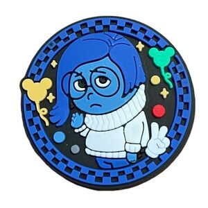 Sadness from Inside Out Croc Charm